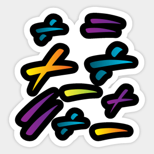 math symbols Sticker